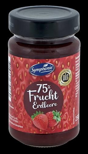 Symphonie 75 % Frucht Erdbeere
