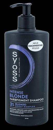Syoss Intense Blonde Farbpigment Shampoo