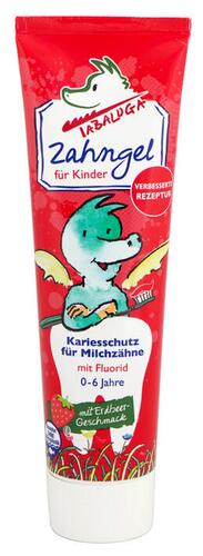Tabaluga Zahngel für Kinder mit Erdbeer-Geschmack
