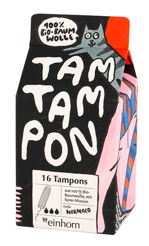 Tamtampon 16 Tampons Bio-Baumwolle, normalo