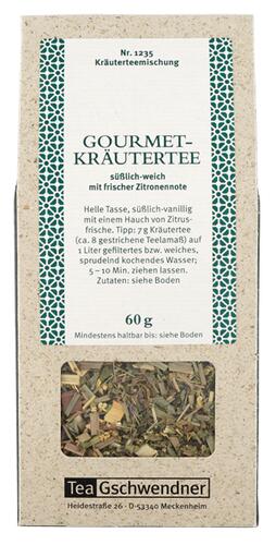 Tea Gschwendner Gourmet-Kräutertee Nr. 1235, lose