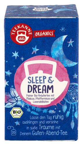 Teekanne Organics Sleep & Dream, 20 Beutel