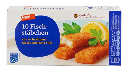 Tegut 10 Fischstäbchen