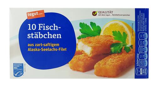 Tegut 10 Fischstäbchen