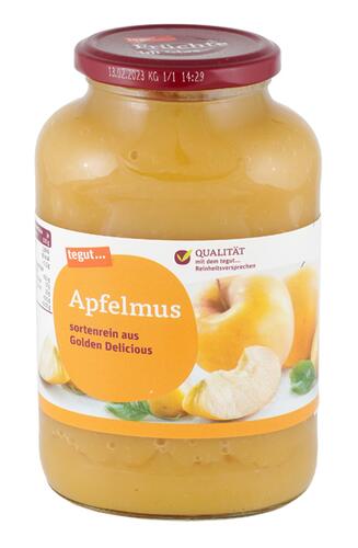 Tegut Apfelmus aus Golden Delicious