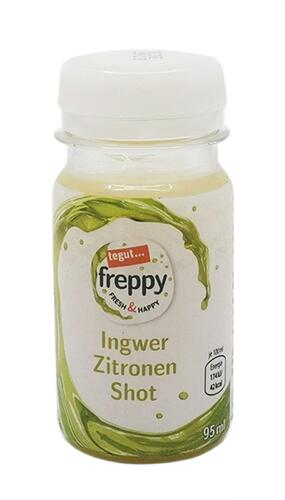 Tegut Freppy Ingwer Zitronen Shot