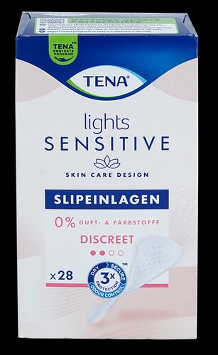 Tena Lights Sensitive Slipeinlagen Discreet, ohne Duftstoffe, 28 Stück