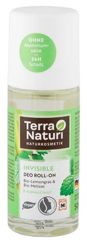 Terra Naturi Invisible Deo Roll-On Bio-Lemongras & Bio-Melis
