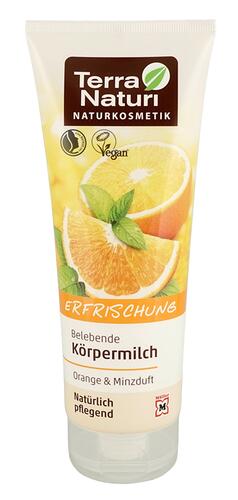 Terra Naturi Körpermilch Orange & Minzduft