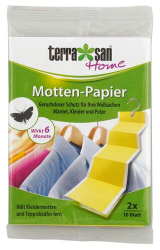 Terrasan Home Motten-Papier