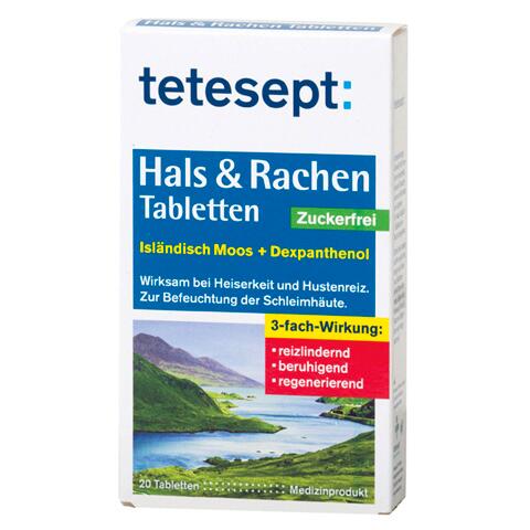 Tetesept Hals & Rachen Tabletten, zuckerfrei