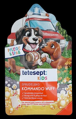 Tetesept Kids Sprudelbad Kommando Wuff