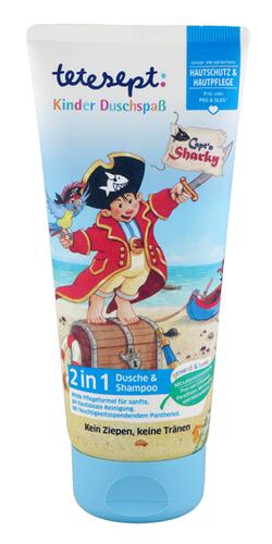 Tetesept Kinder Duschspaß Capt'n Sharky 2in1