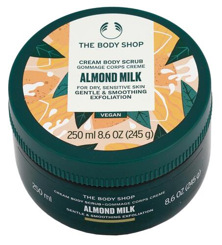 The Body Shop Cream Body Scrub, Almond Milk