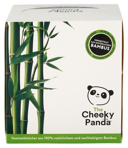 The Cheeky Panda Kosmetiktücher Bambus, 3-lagig