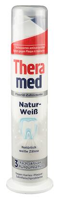 Theramed Fluorid-Zahncreme Naturweiß