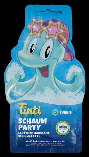 Tinti Schaumparty türkis