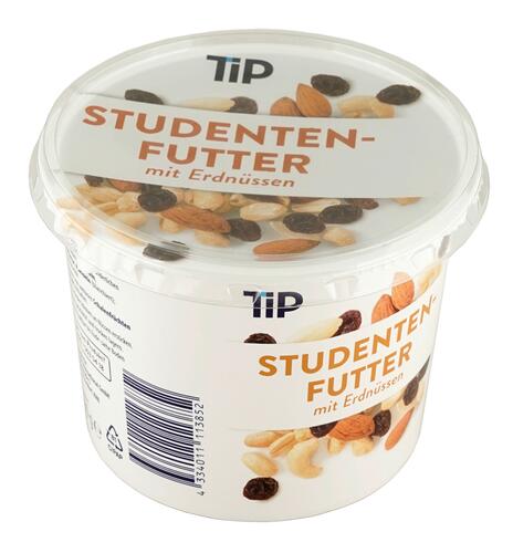 Tip Studentenfutter mit Erdnüssen