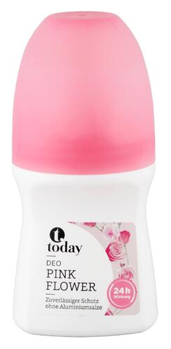 Today Deo Pink Flower 24 h Wirkung