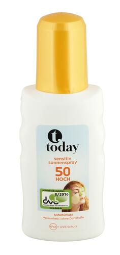 Today Sensitiv Sonnenspray 50