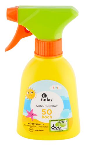 Today Sonnenspray Kids 50, ohne Parfüm