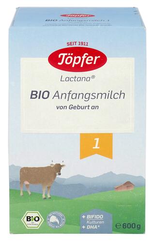 Töpfer Lactana Bio Anfangsmilch 1