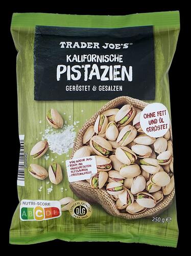 Trader Joe´s Kalifornische Pistazien geröstet & gesalzen