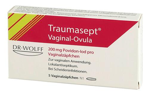 Traumasept Vaginal-Ovula, Vaginalzäpfchen