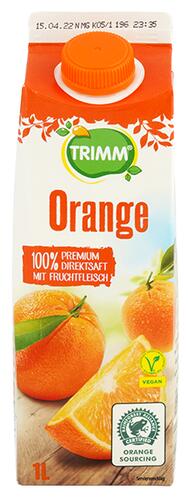 Trimm Orange Direktsaft mit Fruchtfleisch