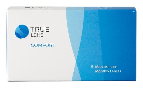 True Lens Comfort Monatslinsen, -2,00 dpt