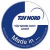TÜV NORD zertifizierter Herkunftsnachweis "Made in..."