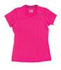 Under Armour Women's Heatgear Sonic Short Sleeve, pink