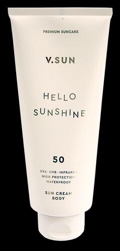 V.Sun Hello Sunshine Sun Cream Body, 50