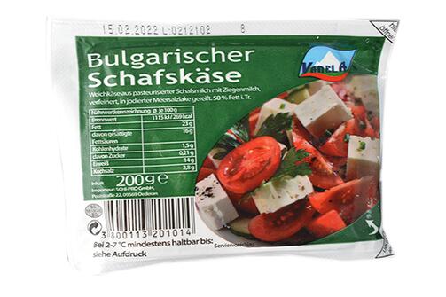 Vanela Bulgarischer Schafskäse