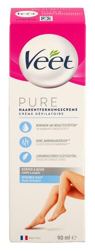 Veet Pure Haarentfernungscreme Körper & Beine