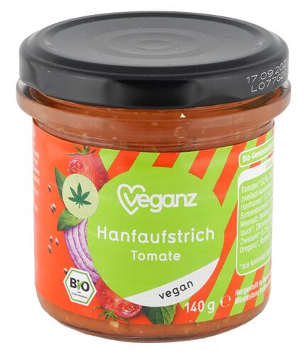 Veganz Hanfaufstrich Tomate