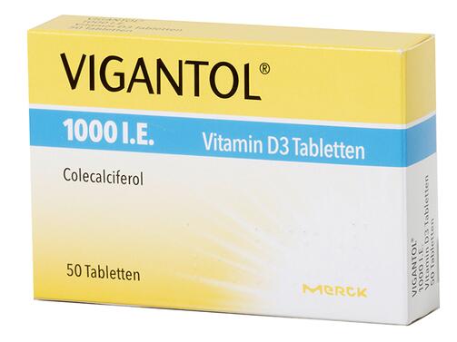 Vigantol 1000 I.E. Vitamin D3 Tabletten