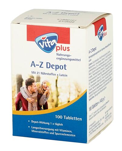 Vita Plus  A-Z Depot, Tabletten