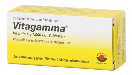 Vitagamma Vitamin D3 1.000 I.E. Tabletten