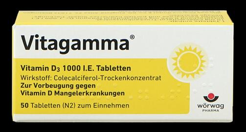 Vitagamma Vitamin D3 1000 I.E. Tabletten