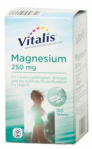 Vitalis Magnesium 250 mg, Tabletten