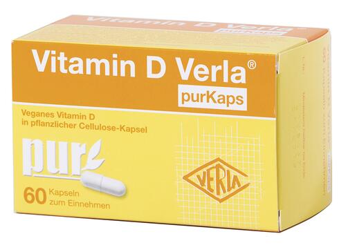 Vitamin D Verla Pur Kaps, Kapseln