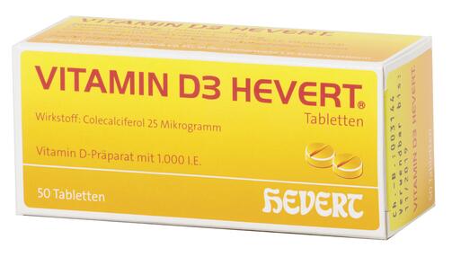Vitamin D3 Hevert, Tabletten
