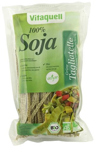 Vitaquell 100% Soja Grüne Tagliatelle