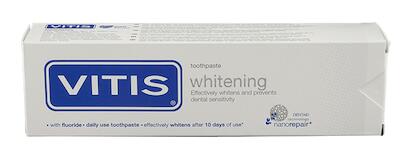 Vitis Whitening Toothpaste Dentaid Nanorepair-Technologie Vitis Whitening Toothpaste Dentaid Nanorepair-Technologie