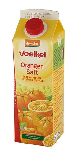 Voelkel Orangen Saft Demeter 100 % Direktsaft