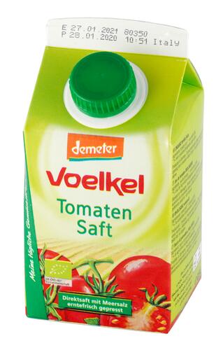 Voelkel Tomatensaft mit Meersalz, Demeter