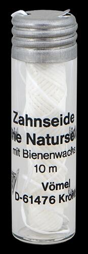 Vömel Zahnseide reine Seide mit Bienenwachs