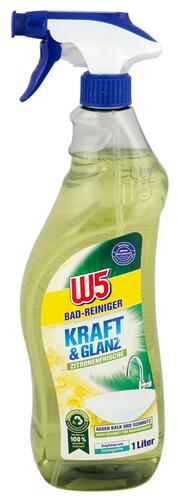 W5 Bad-Reiniger Kraft & Glanz Zitronenfrische