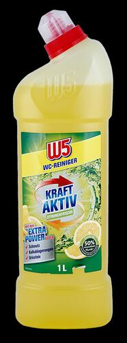 W5 WC-Reiniger Kraft Aktiv Zitronenfrische